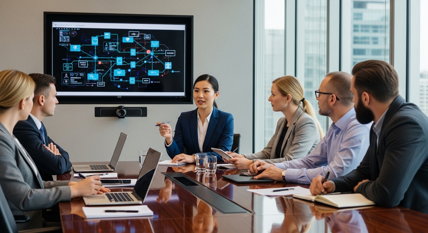 desafios dos CISOs - reuniao com time de tecnologia